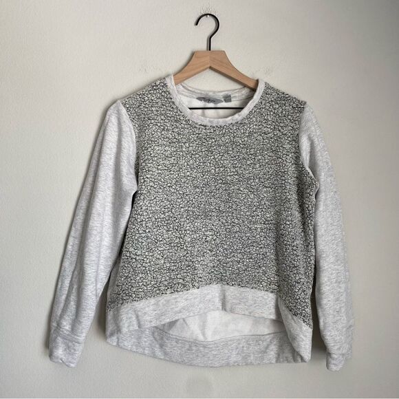 ATHLETA grey sherpa sweatshirt - Picture 1 of 8